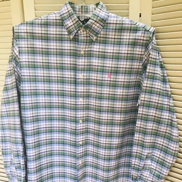 Polo Ralph Lauren Other - Men’s Ralph Lauren Plaid Button Down Shirt EUC